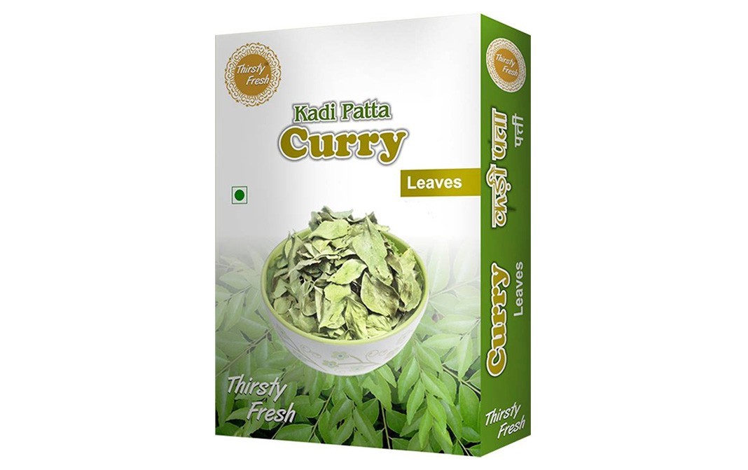 Thirsty Fresh Curry Leaves (Kadi Patta)    Box  25 grams